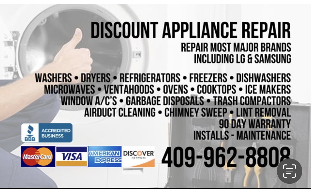 Logo for discount appliance repair