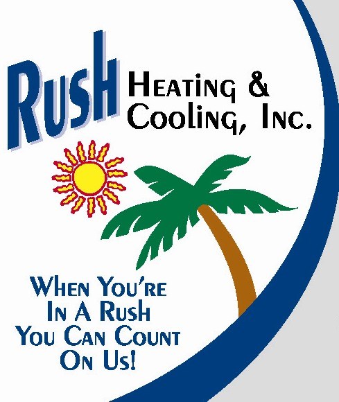 Rush Heating & Cooling logo