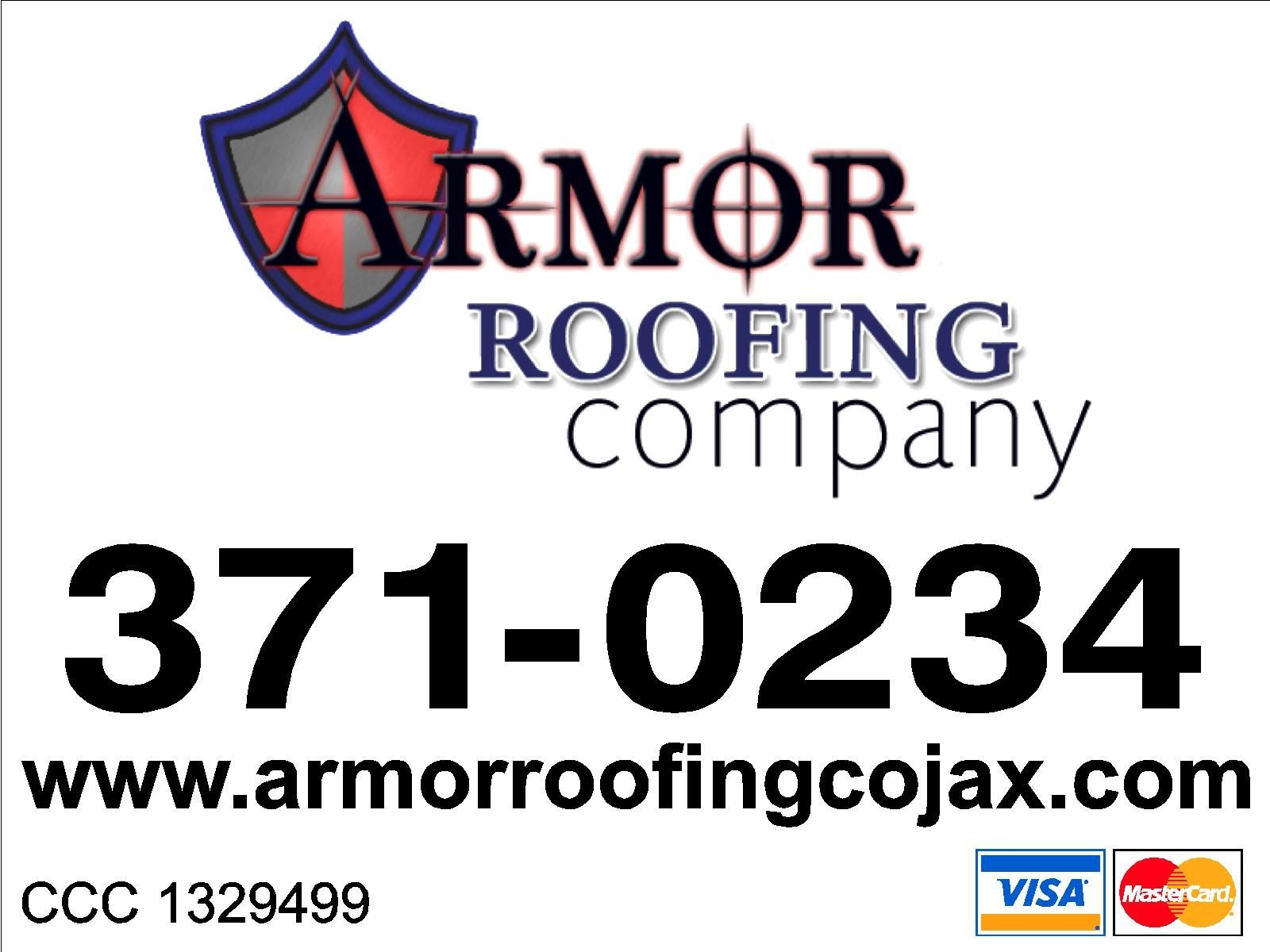 Logo for Armor Roofing Company