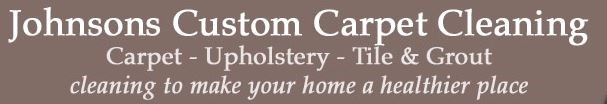 Logo for JOHNSON'S CUSTOM CARPET CLNG
