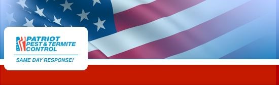 Logo for PATRIOT PEST & TERMITE CONTROL