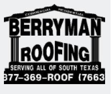Logo for Berryman Roofing Inc
