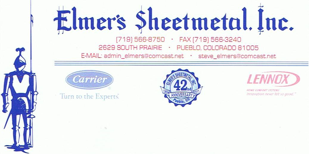 Elmer's Sheet Metal Inc logo