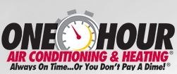 ONE HOUR HEATING & AIR logo