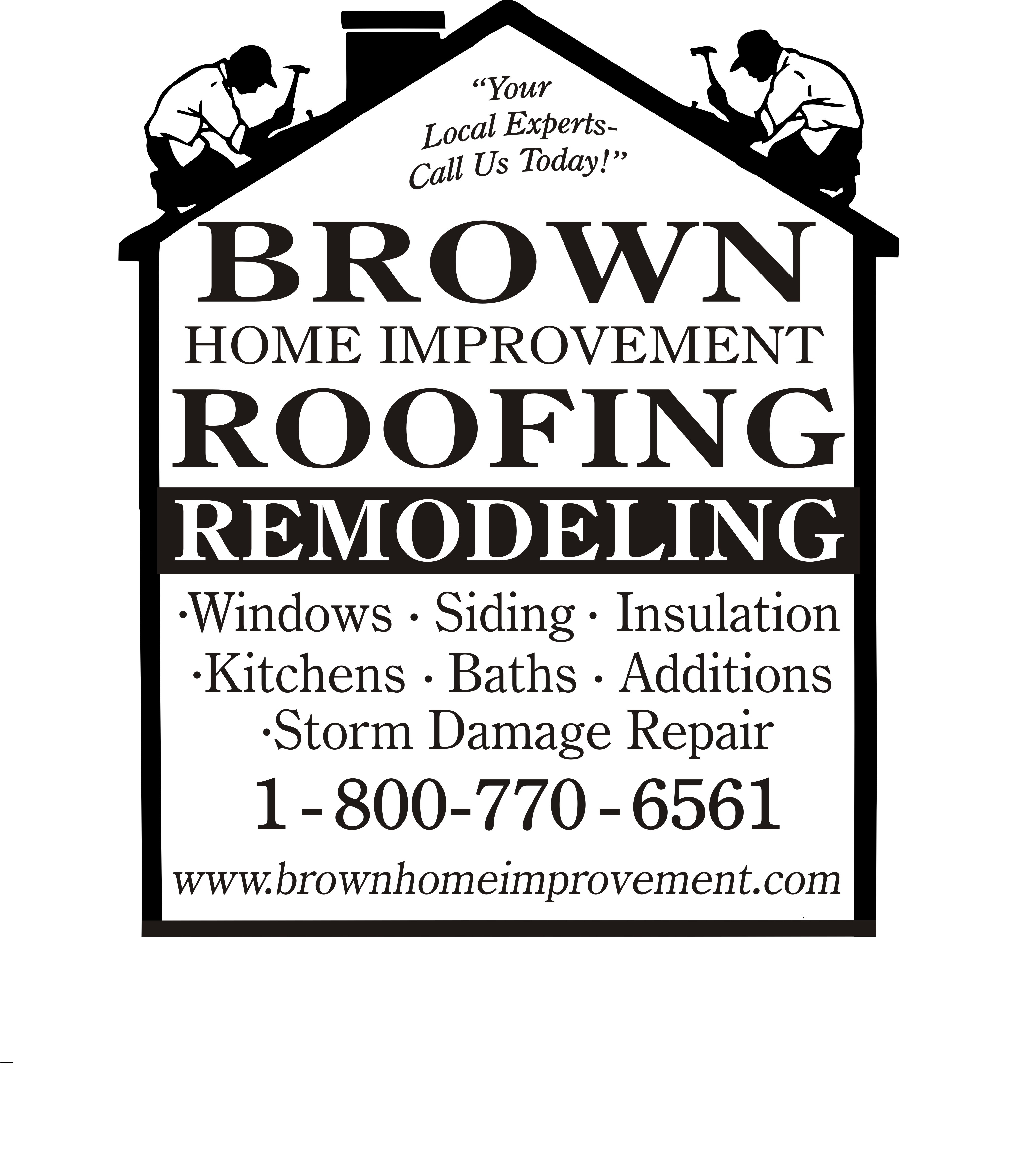 Logo for Brown Home Improvement Roofing & Remodeling