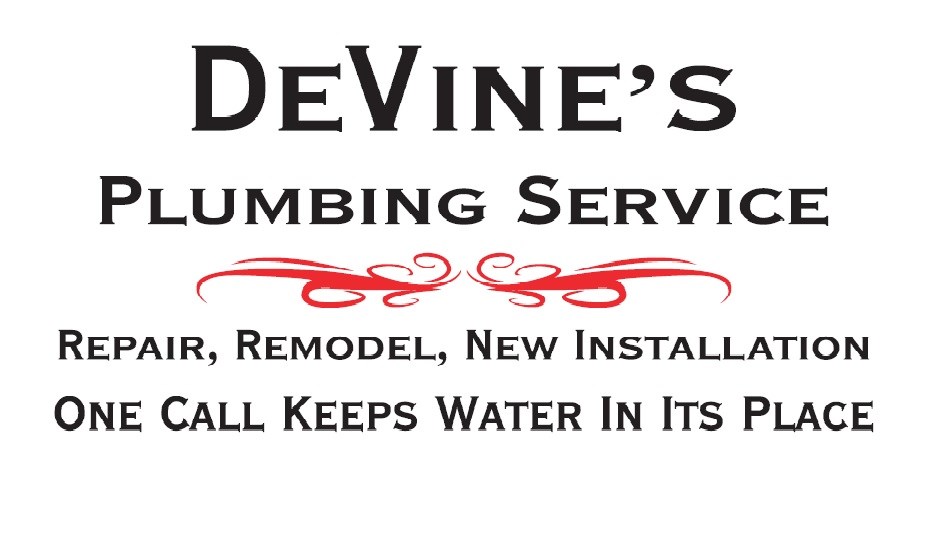 Logo for DeVine's Plumbing Service
