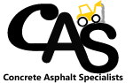 Logo for CAS - Concrete Asphalt Specialists, Inc
