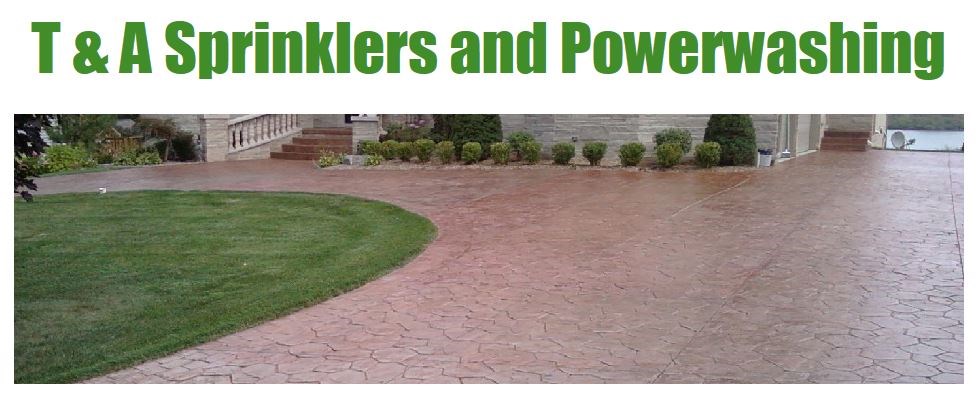 T & A Sprinklers logo