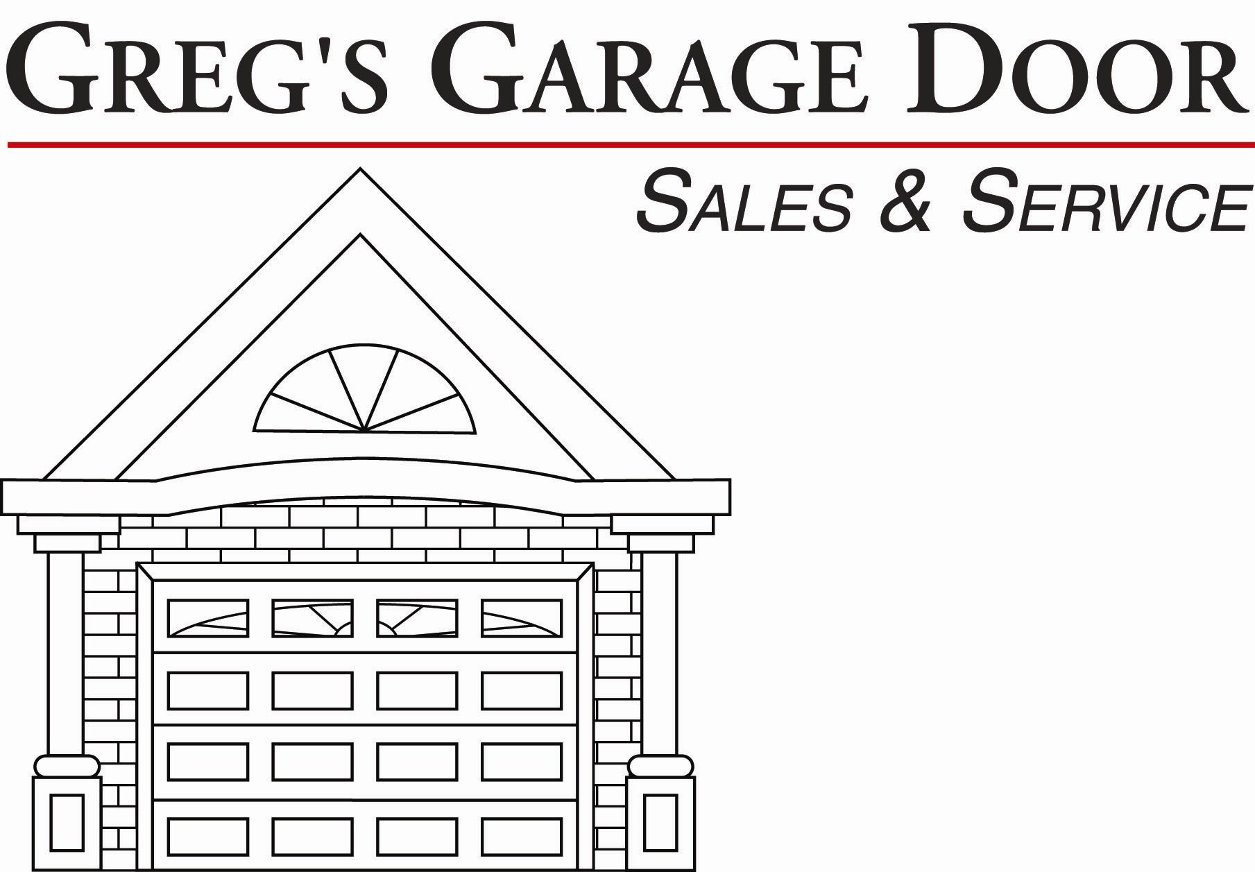 Logo for Greg's Garage Door Service Inc