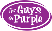 Green Up Lawns & Landscapes - The Guys in Purple logo