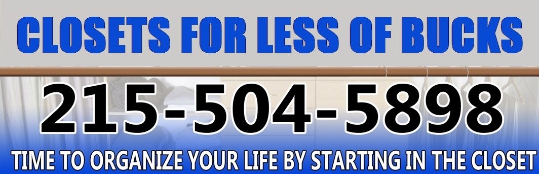 Closets For Less of Bucks logo