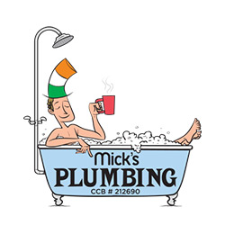 Logo for Mick's Plumbing