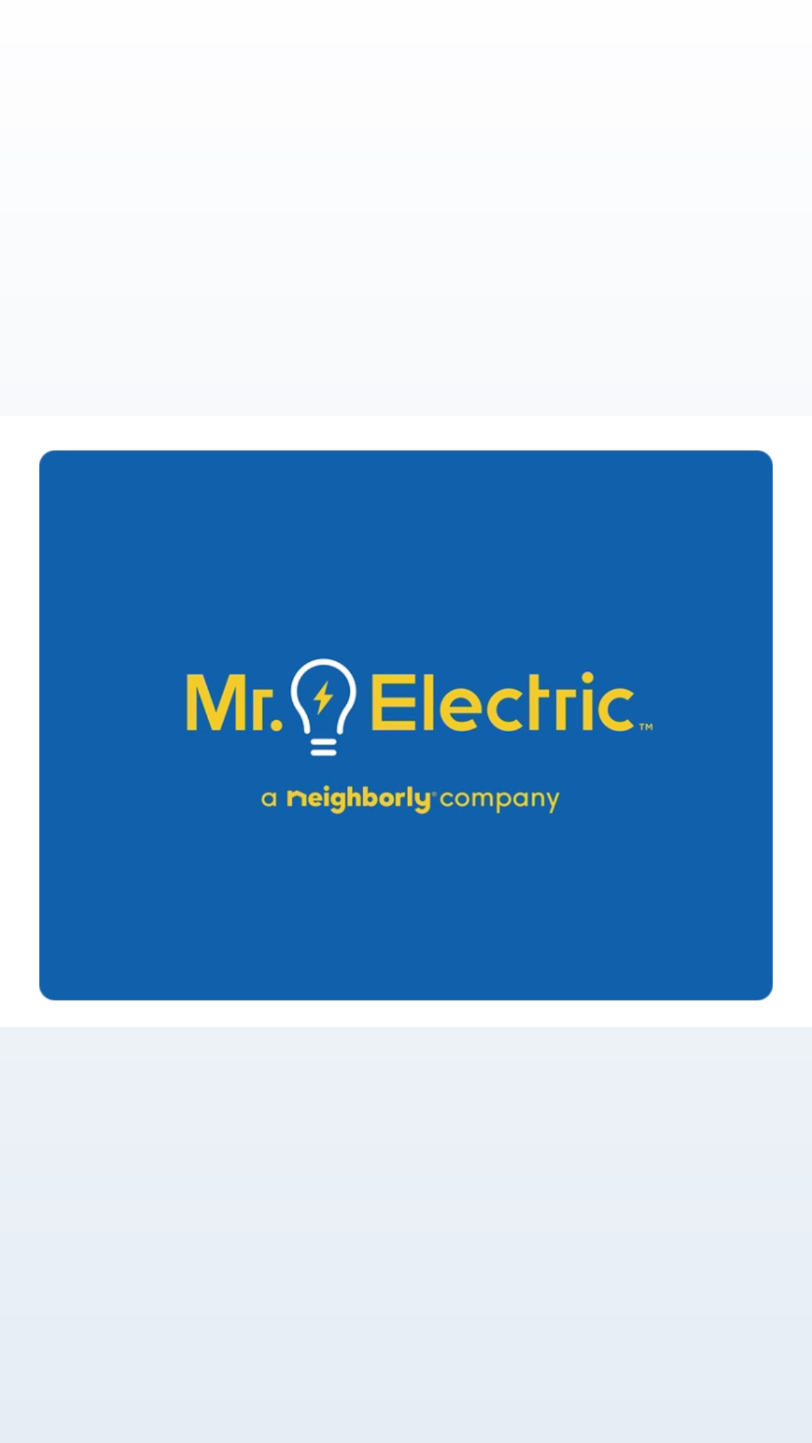 Mr. Electric of Lafayette logo