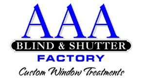 Logo for AAA BLIND & SHUTTER FACTORY