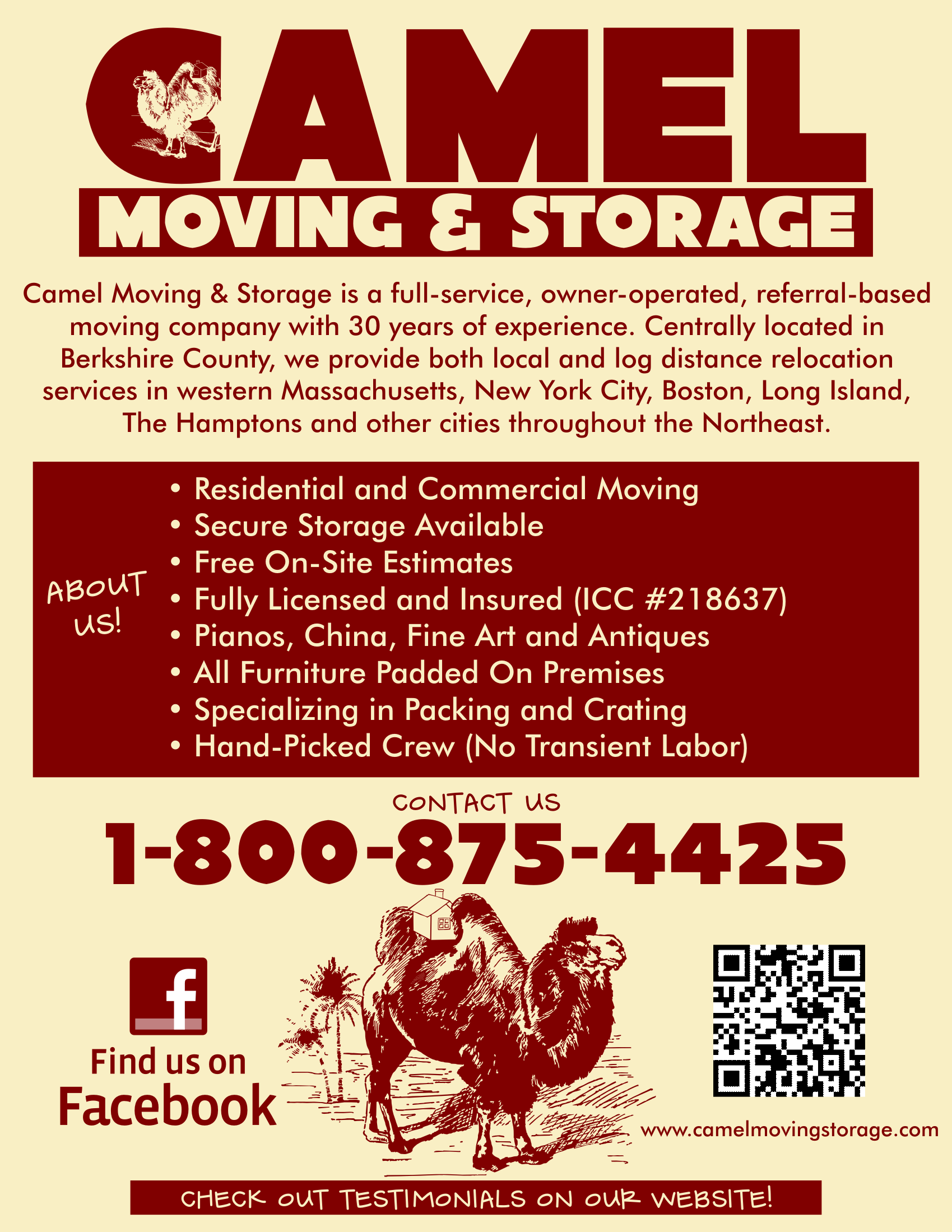 Camel Moving & Storage logo
