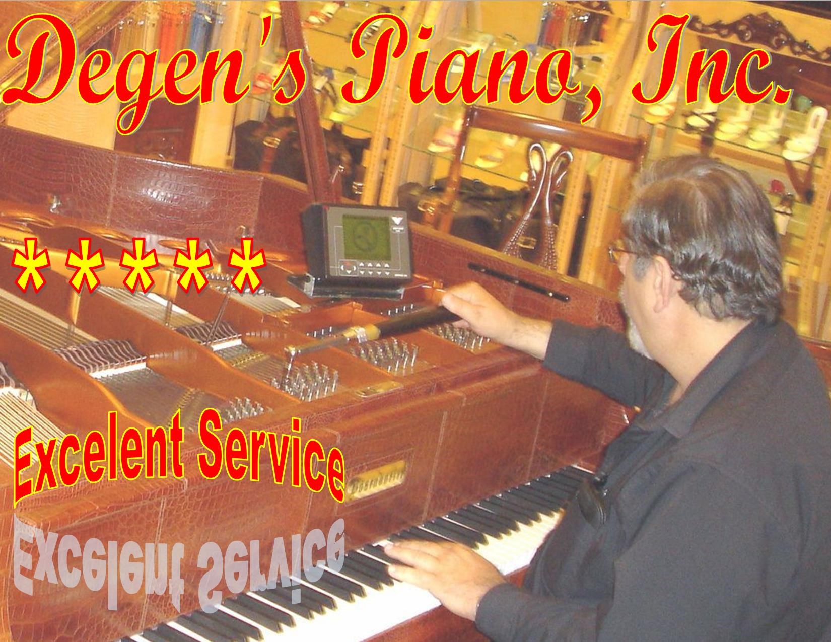 Logo for Degen's Piano Inc