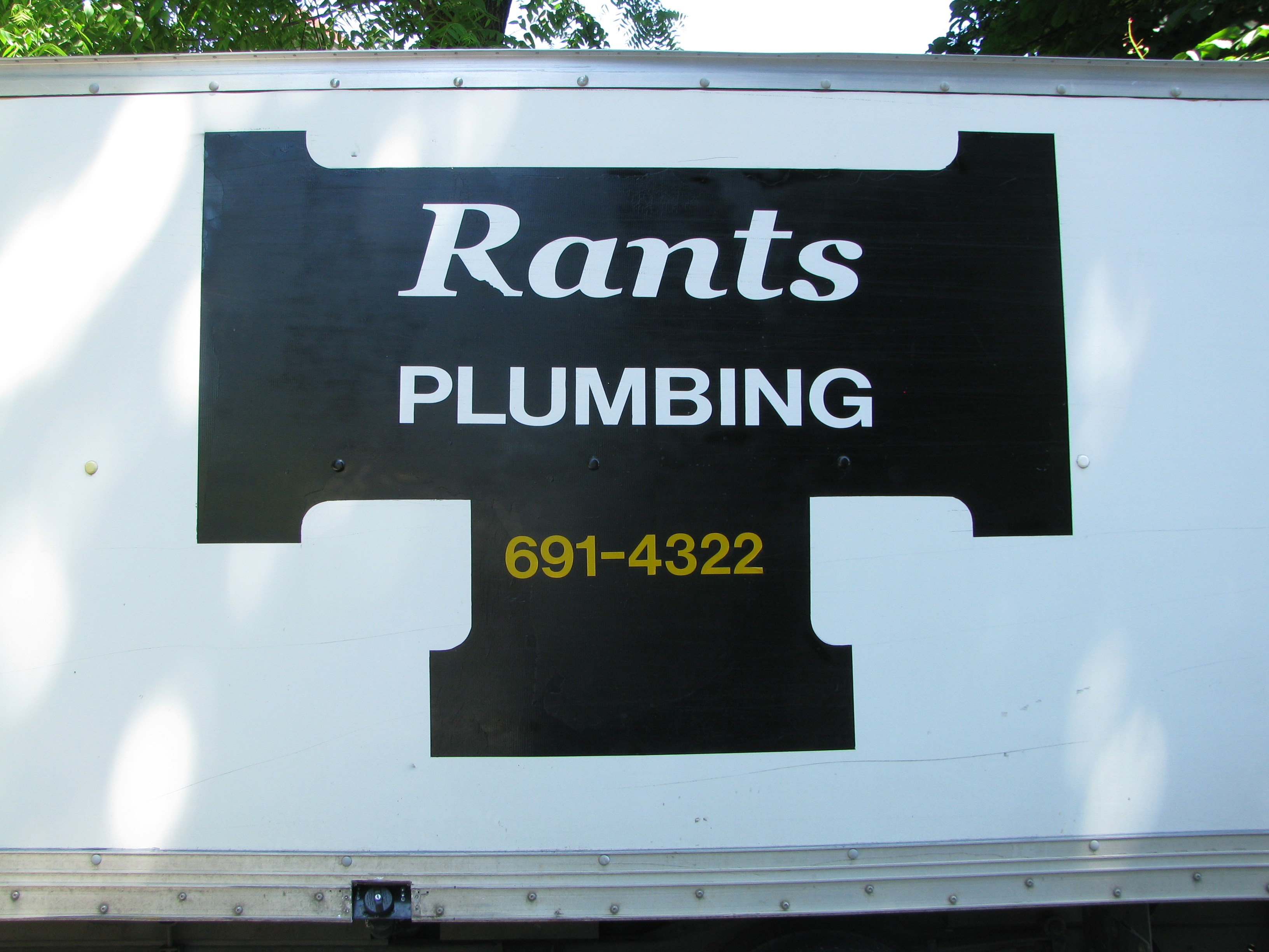 Logo for Rants Plumbing Inc