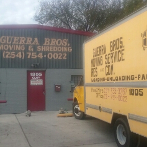 Logo for GUERRA BROTHERS MOVING CO