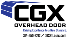 Logo for CGX Overhead Door LLC