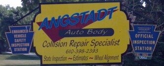 Logo for Angstadt Auto Body