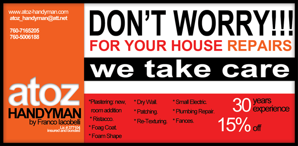 A 2 Z Handyman & Home Improvement logo