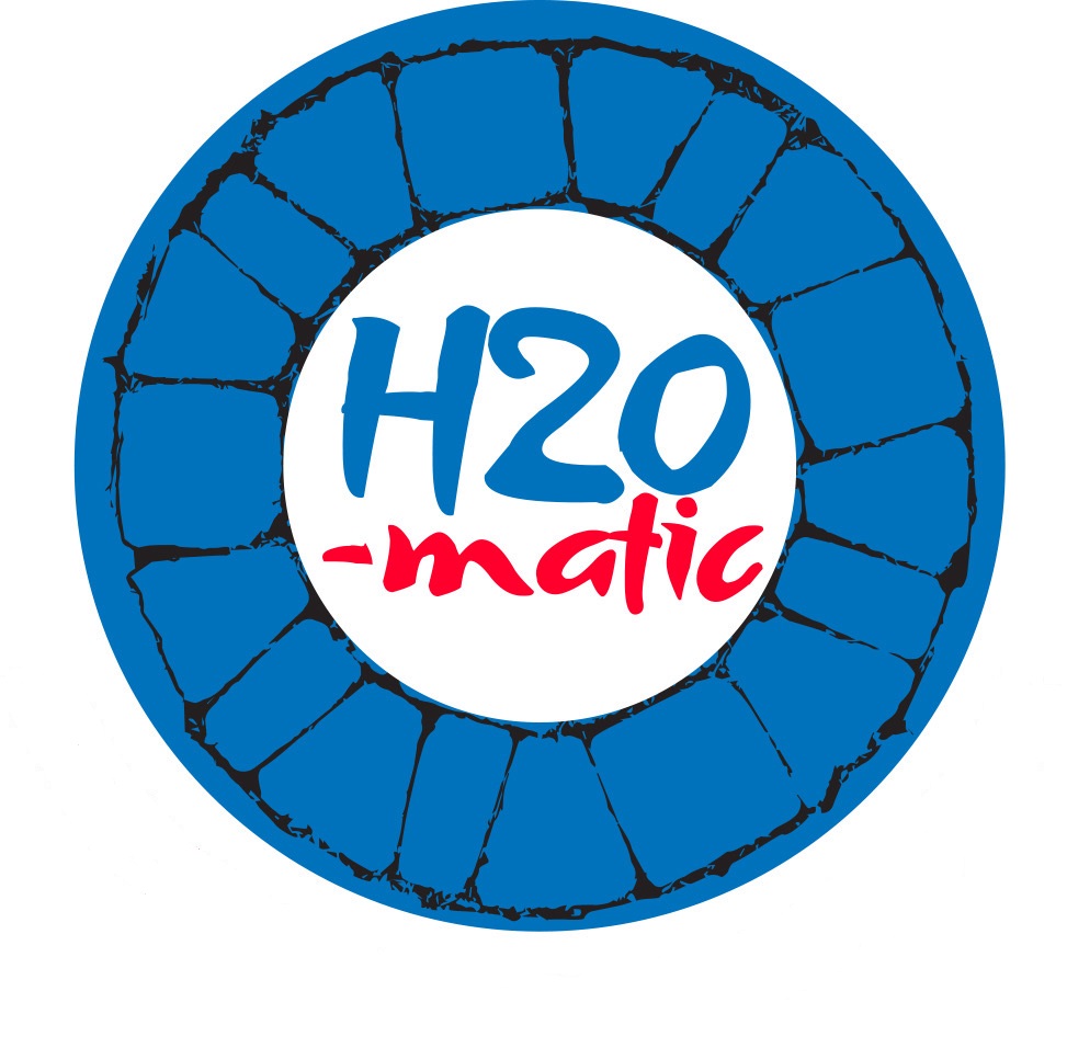 Logo for H2O-Matic Patio and Landscaping