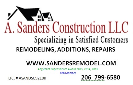 Logo for A Sanders Construction LLC