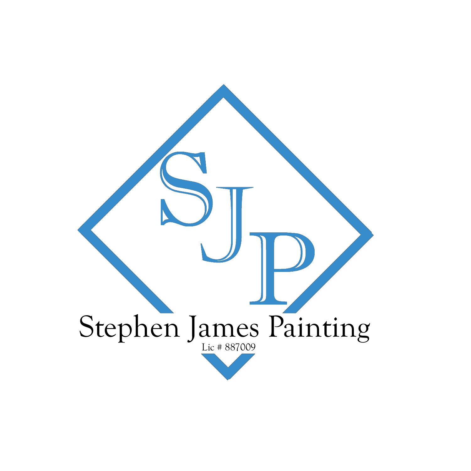 Stephen James Painting logo