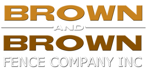 Logo for Brown & Brown Fence Co Inc