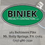 Logo for Biniek Specialty Contractors LLC