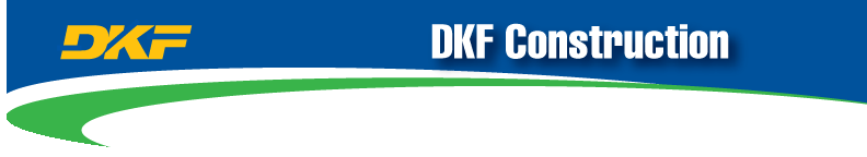 Logo for DKF Construction
