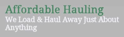 A Affordable Hauling logo