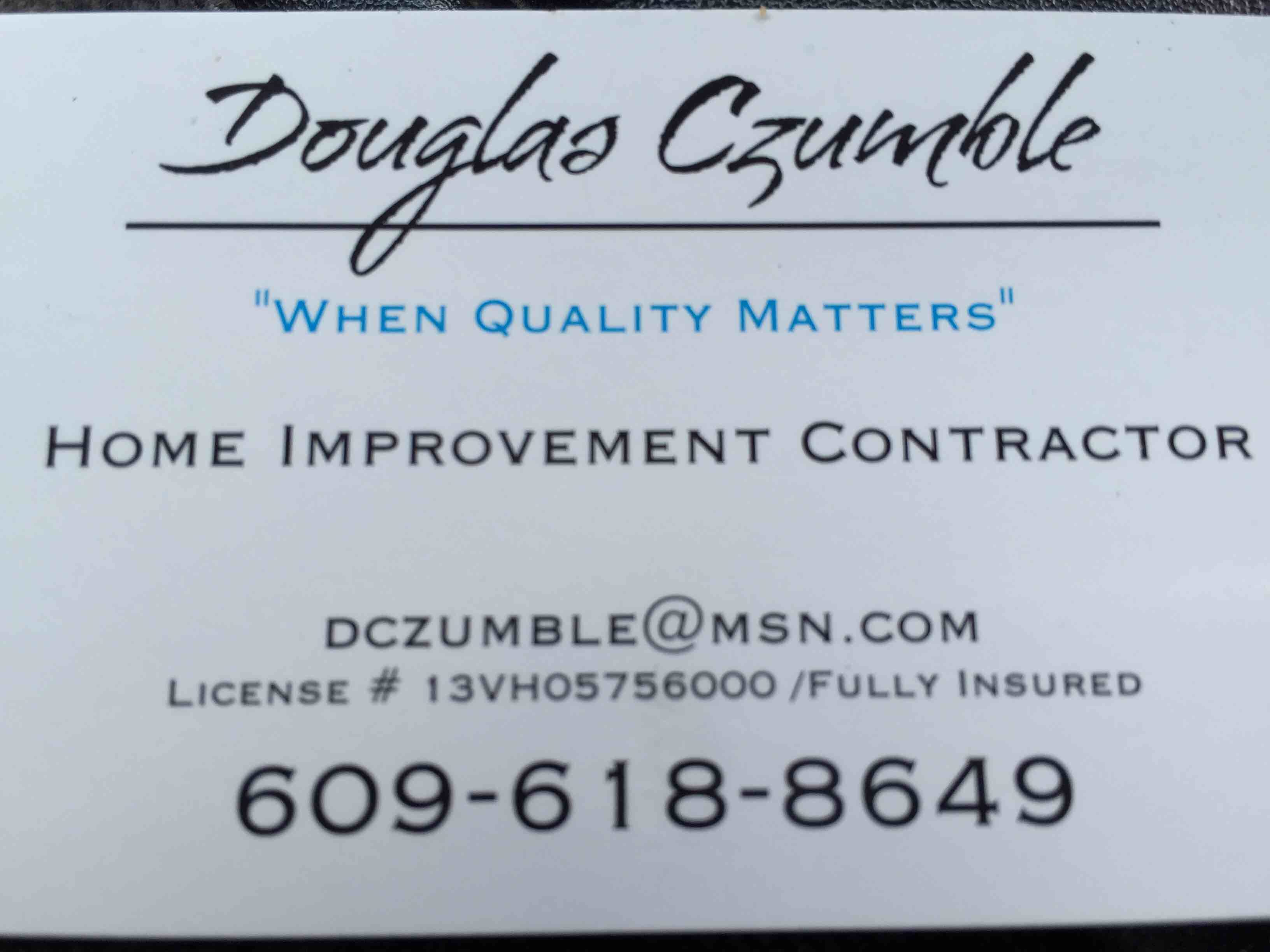 Czumbles Home Improvement Contractor logo