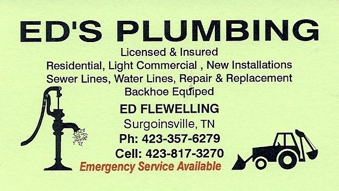 Logo for Ed's Plumbing