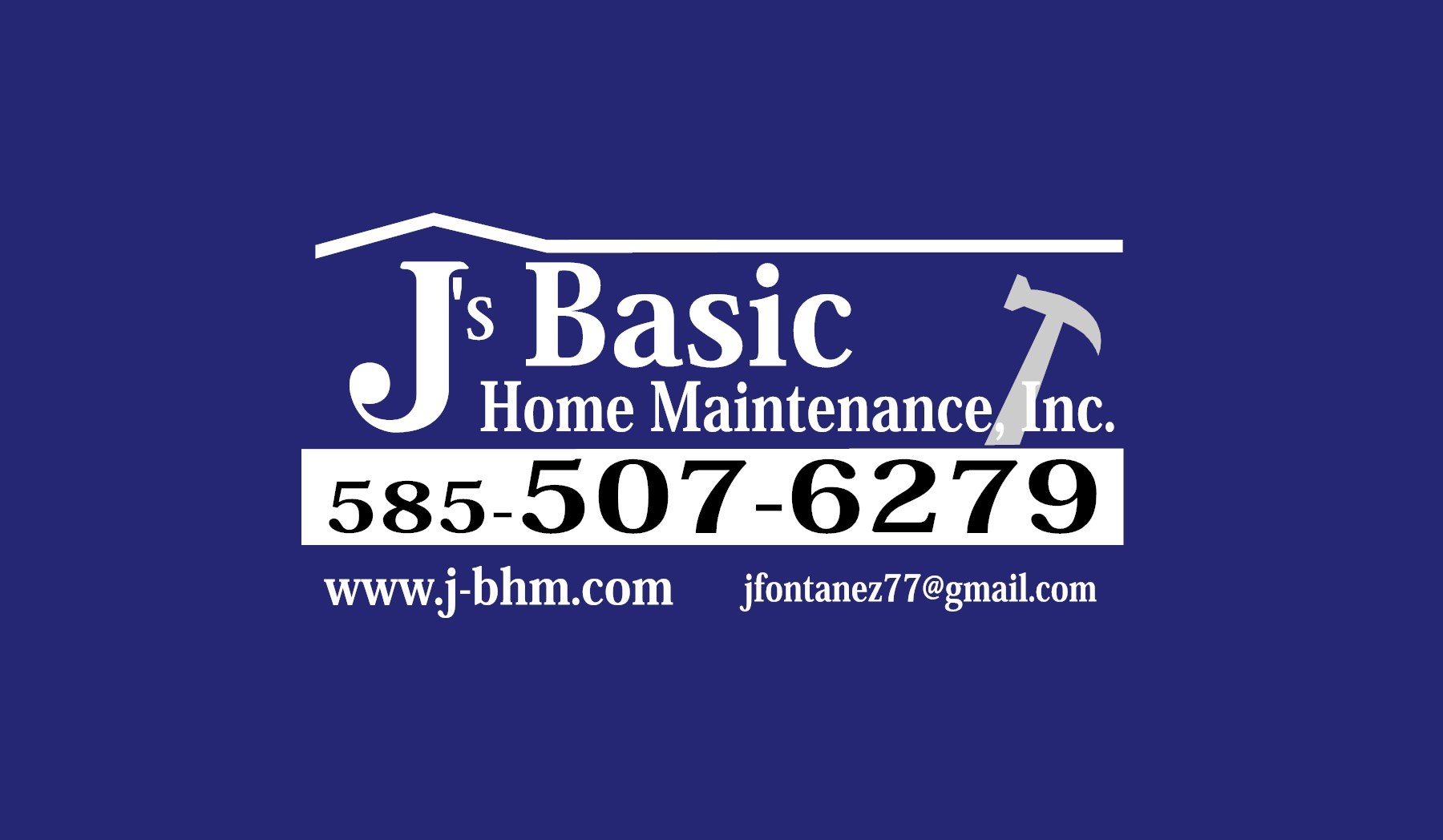 Logo for J's Basic Home Maintenanace