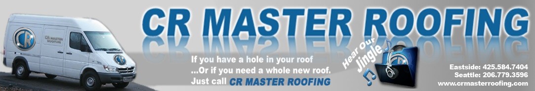 Logo for CR Master Roofing LLC