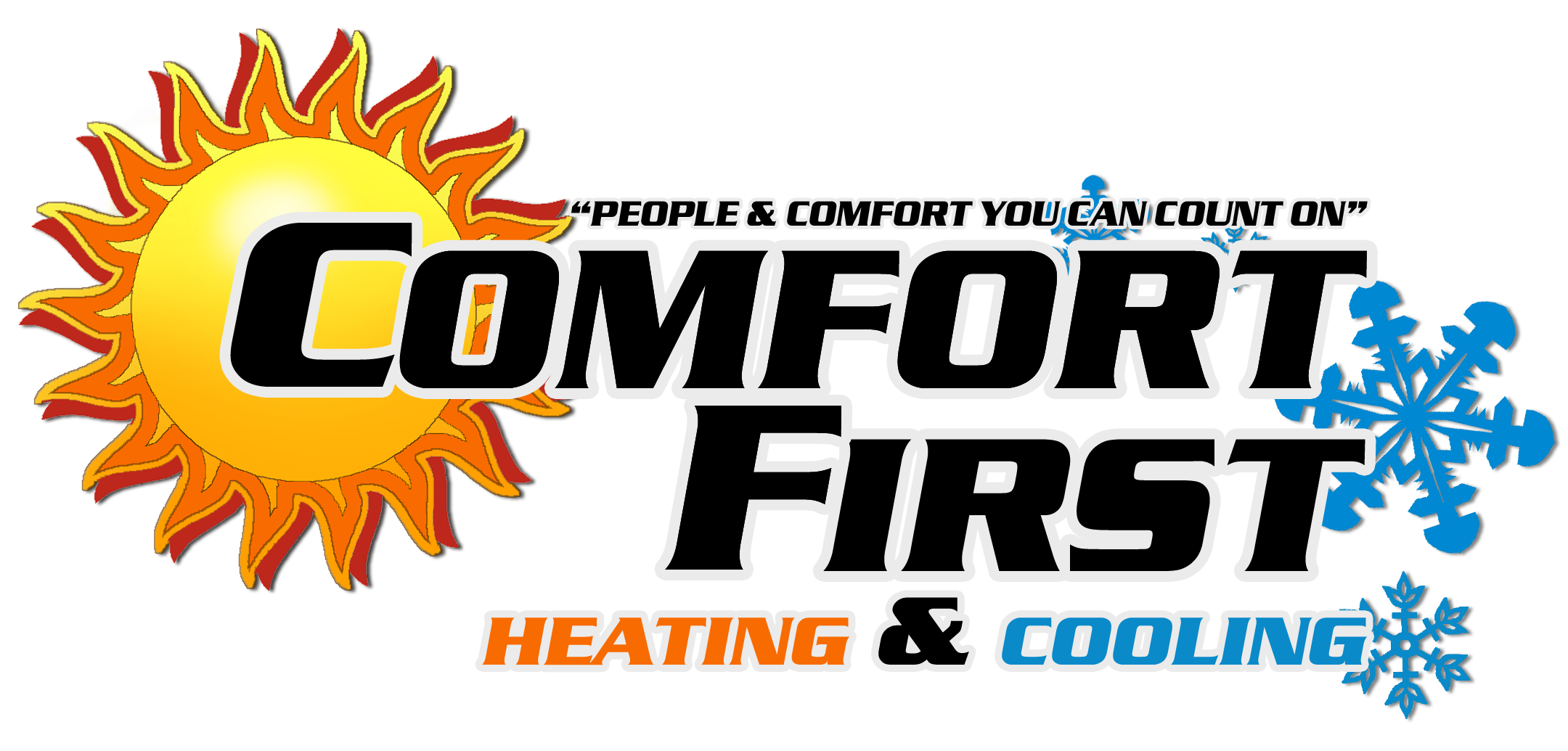 Logo for Comfort First Heating & Cooling