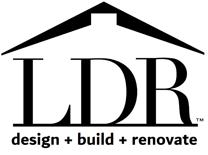 Logo for LDR Design+Build+Renovate