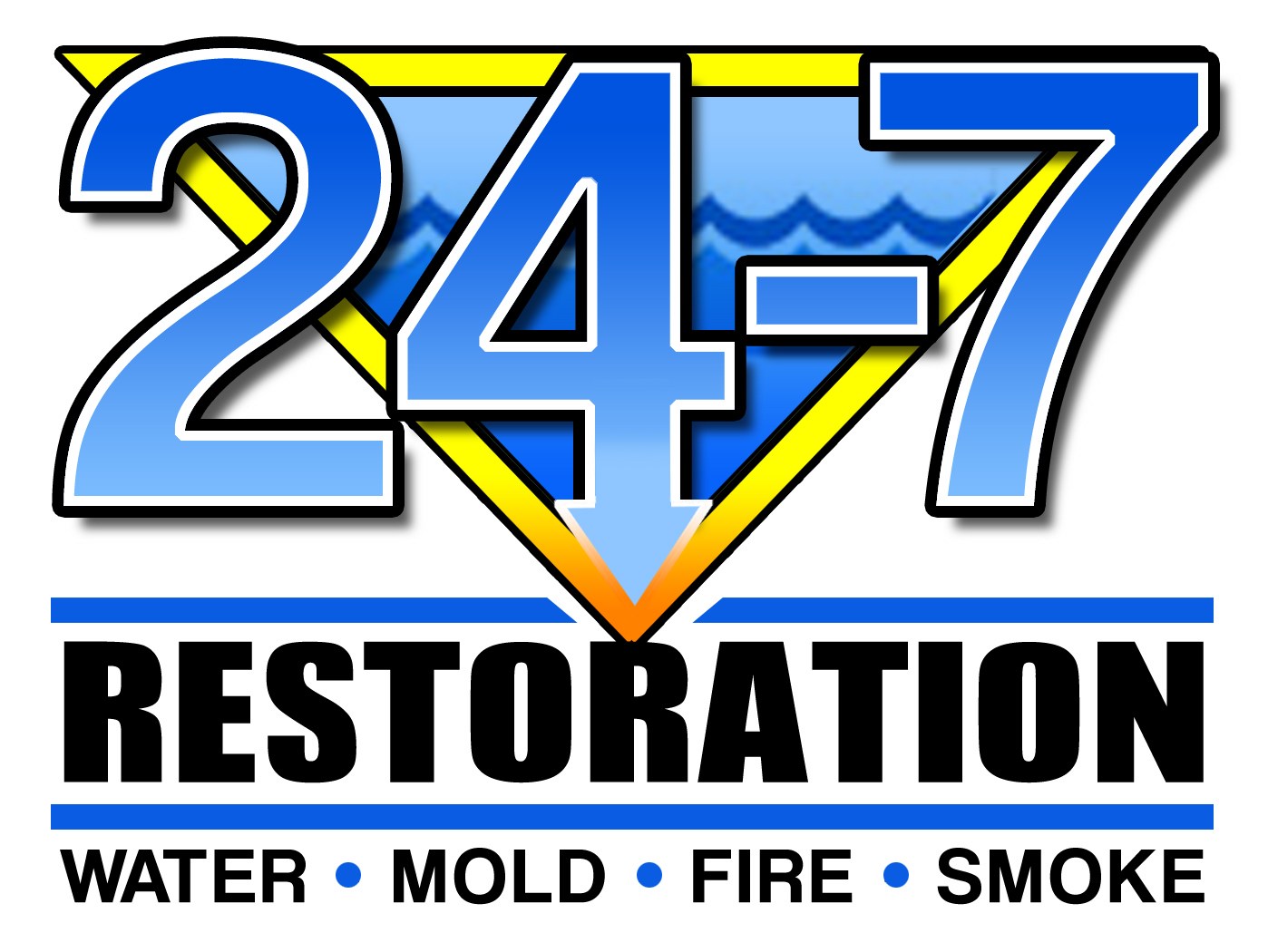 Logo for 24-7 Restoration
