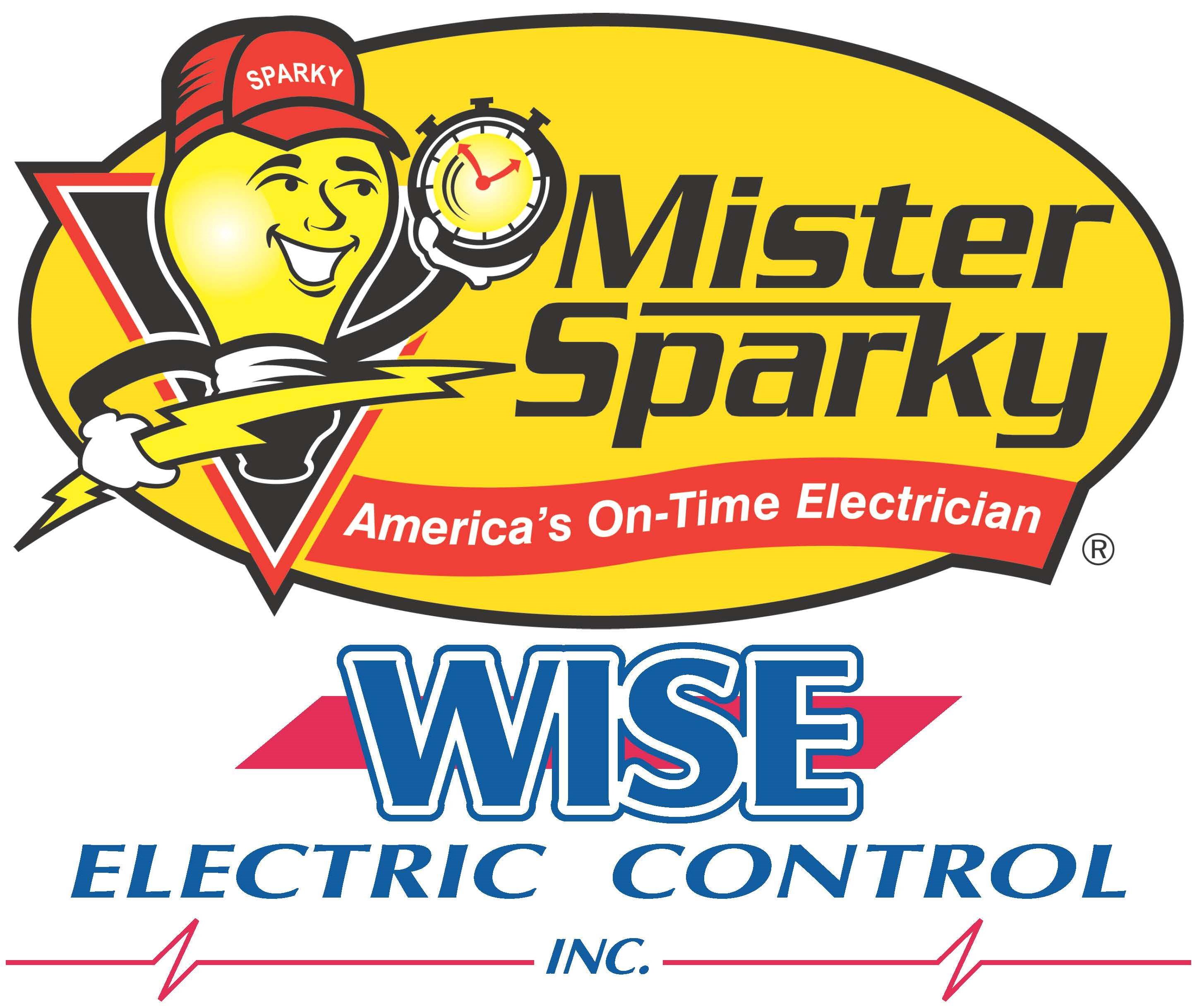 Logo for Mister Sparky By Wise Electric Control Inc