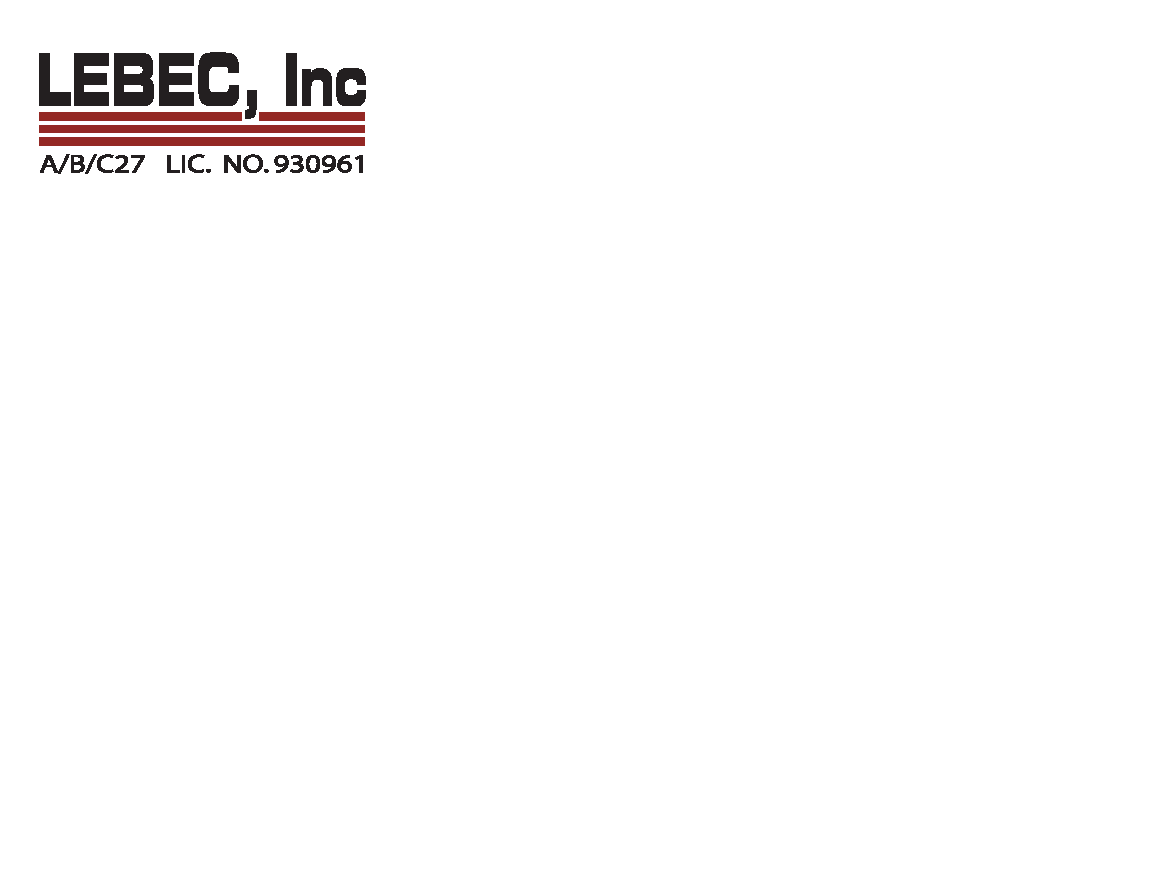 Logo for LEBEC Inc