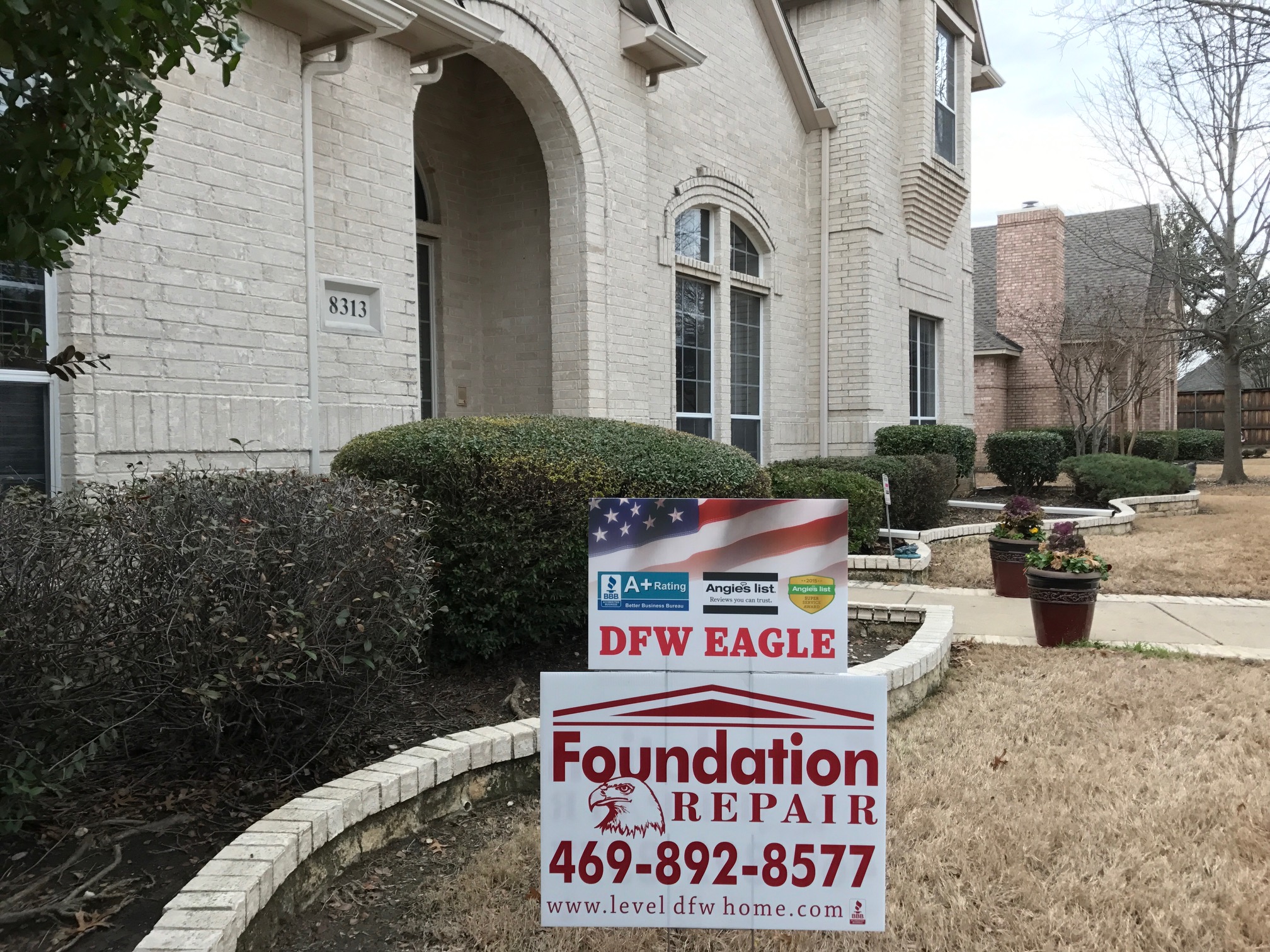 Logo for DFW Eagle Foundation Repair Inc