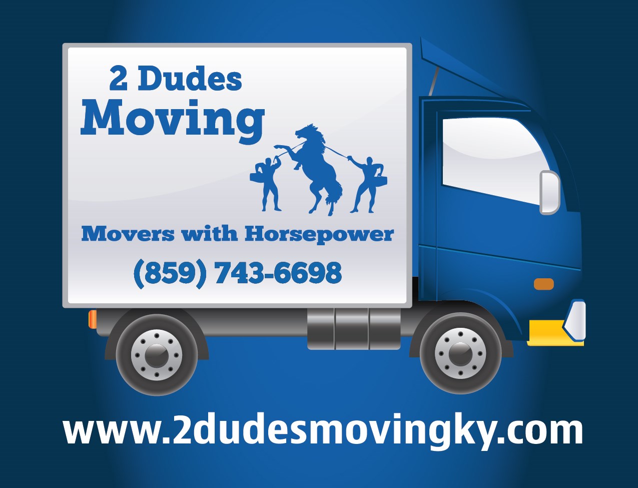 Logo for 2 Dudes Moving