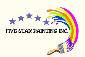 Logo for Five Star Painting Inc