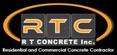 Logo for RT Concrete Inc