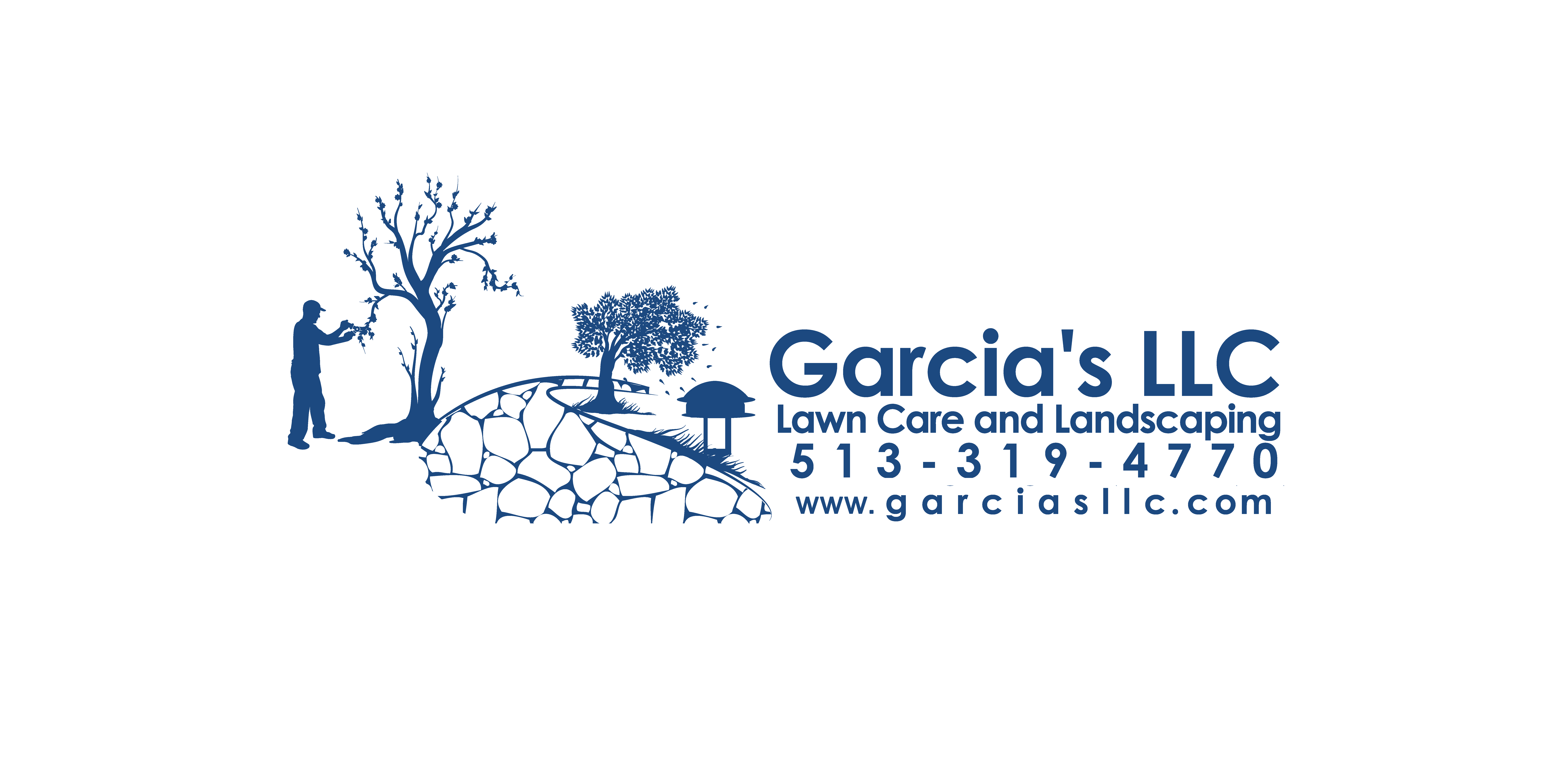 Logo for Garcia's LLC Lawn Care & Landscaping