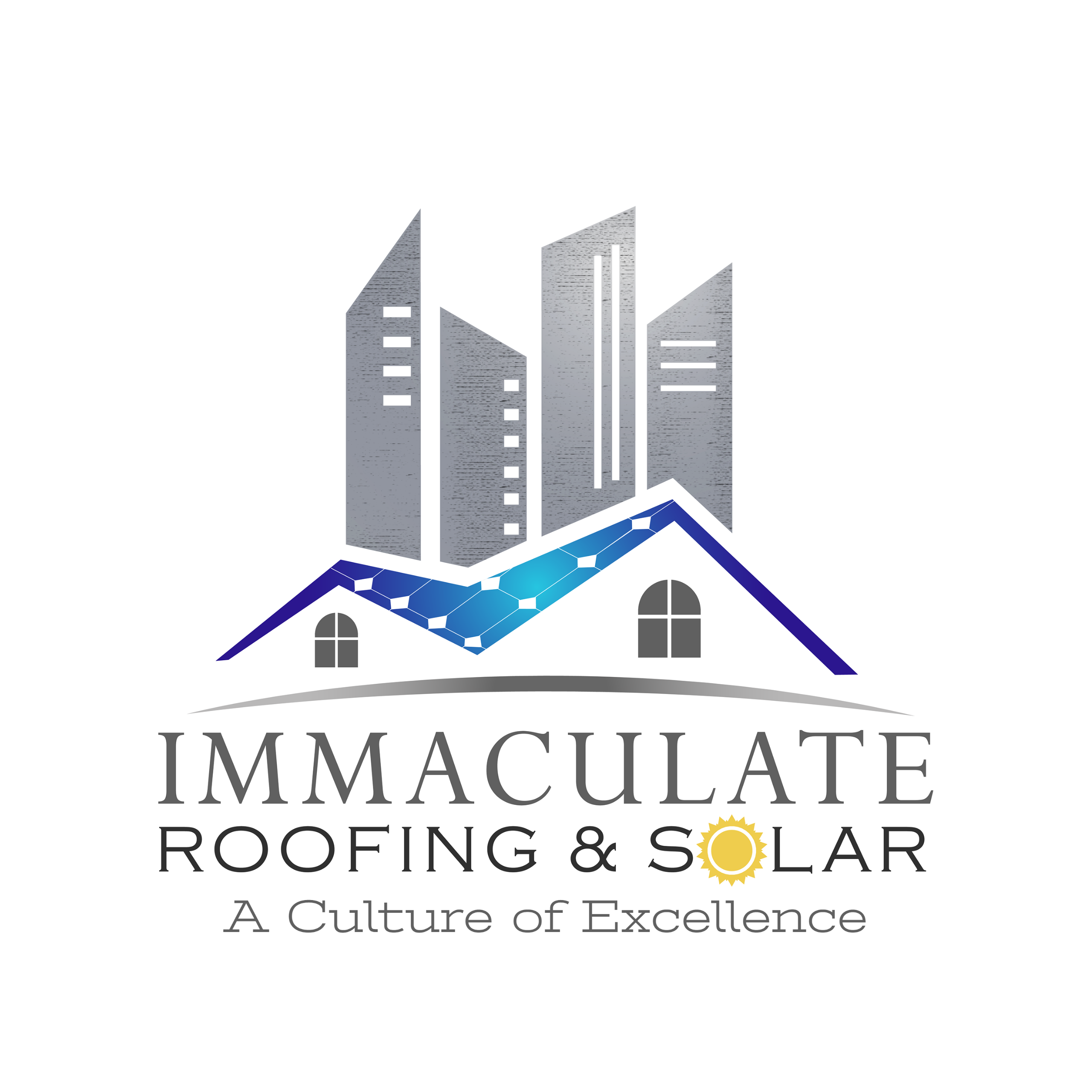 Logo for Immaculate Roofing Co