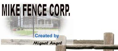 Logo for Mike Fence