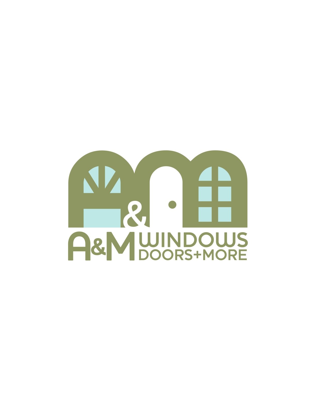 A & M Windows Doors and More logo
