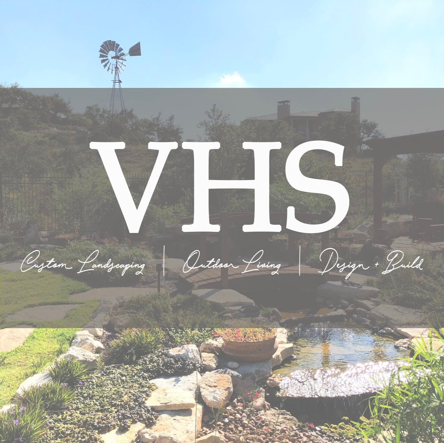 Logo for VHS Landscaping LLC
